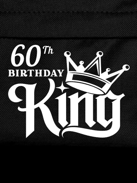 60th birthday king