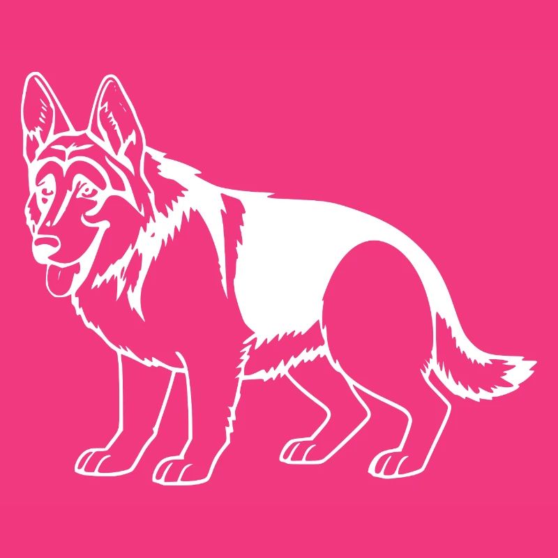 German Shepherd White