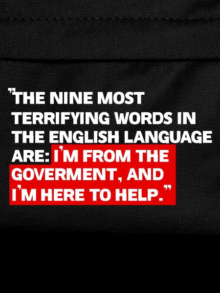 I am from the government
