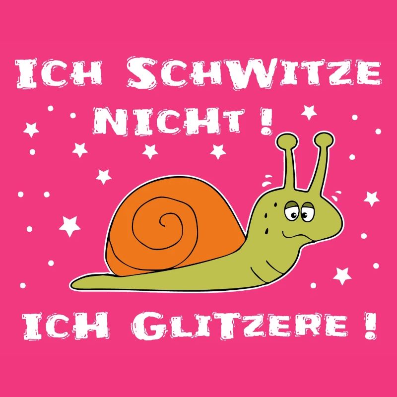 Ich schwitze nicht ich glitzere
