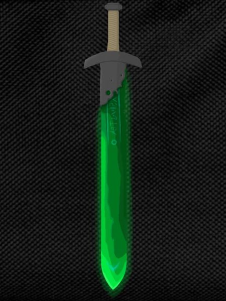 Green Rune Sword