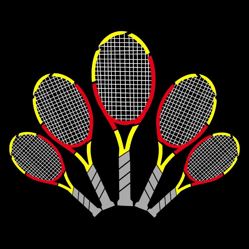Tennis Shirt Racket Racket Spanish Madrid
