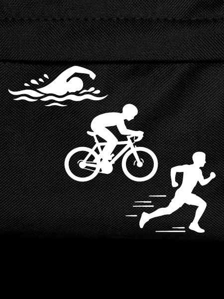 Triathlon Silhouette Triathlete