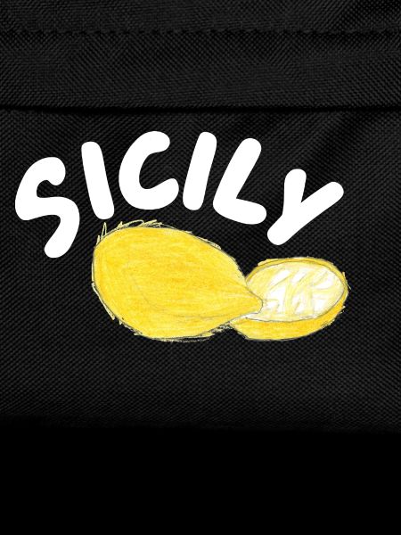 Sicily Lemons Illustration - Sicily