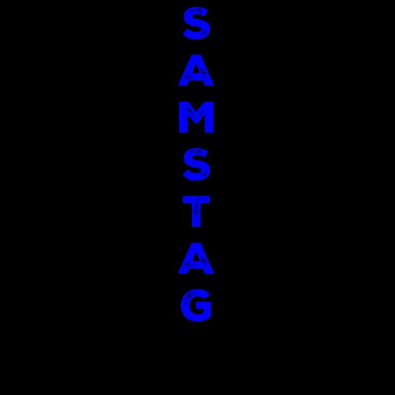 Samedi - bleu