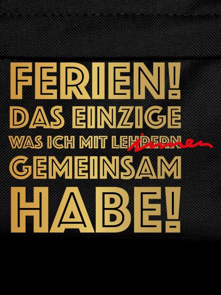 Schule, Lehrer, Ferien