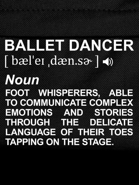 Ballet Dancer Definition