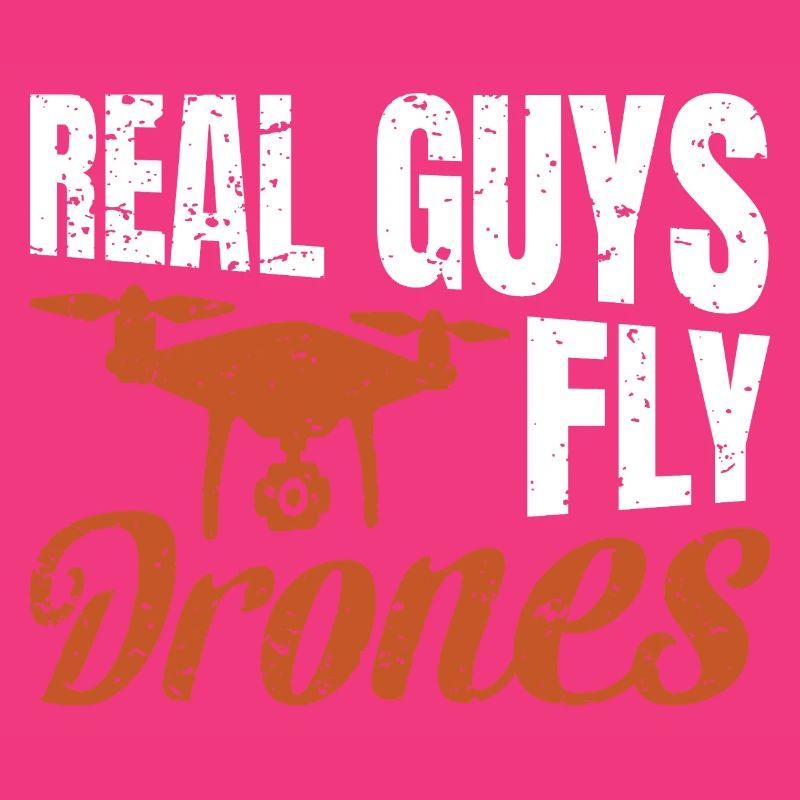 De vrais gars pilotent des drones