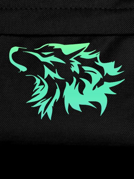 Wolf bright green