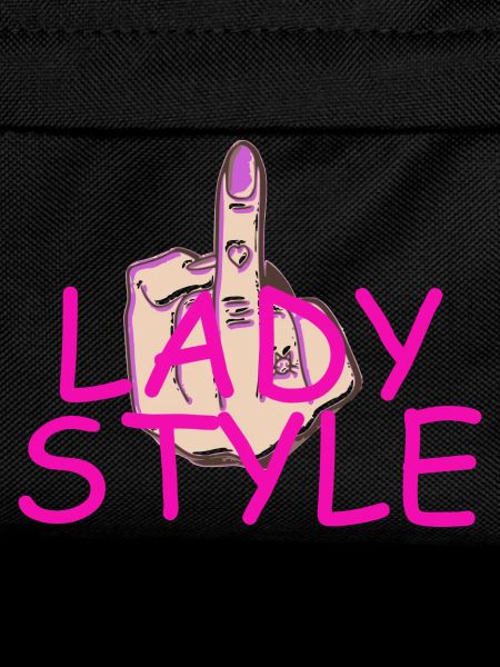 Lady style middle finger