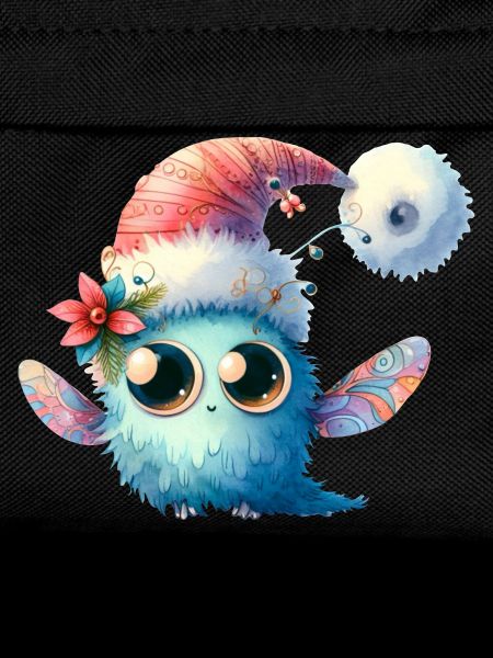 Cute, funny Christmas monster