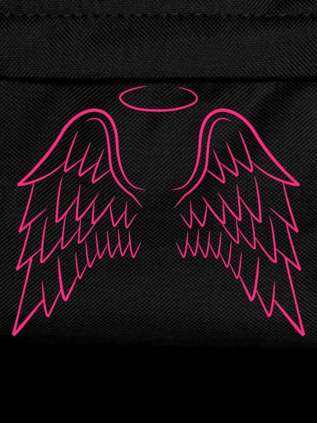 Angel wings in pink