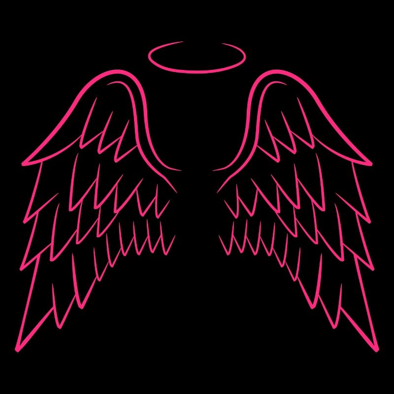 Ailes d'ange en rose