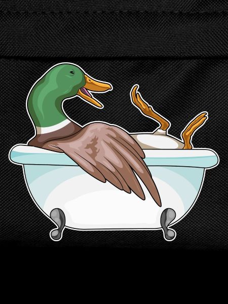 Duck Bathing Bathtub