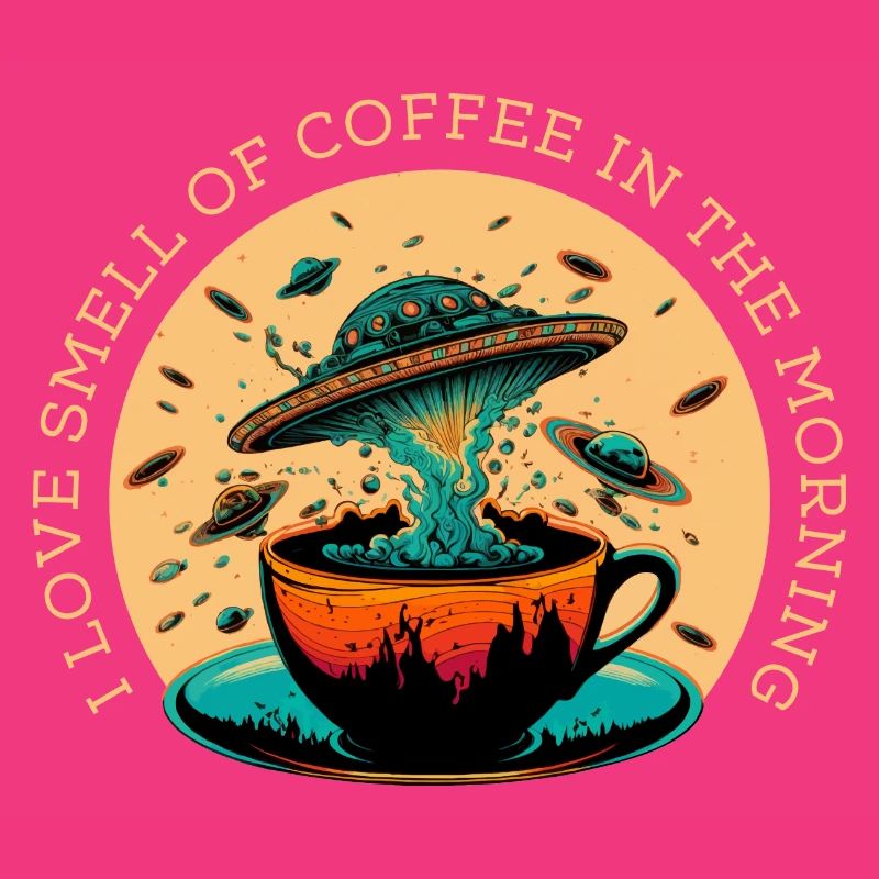 J’aime l’odeur du café le matin