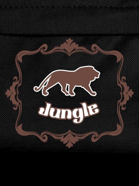 Lion and jungle