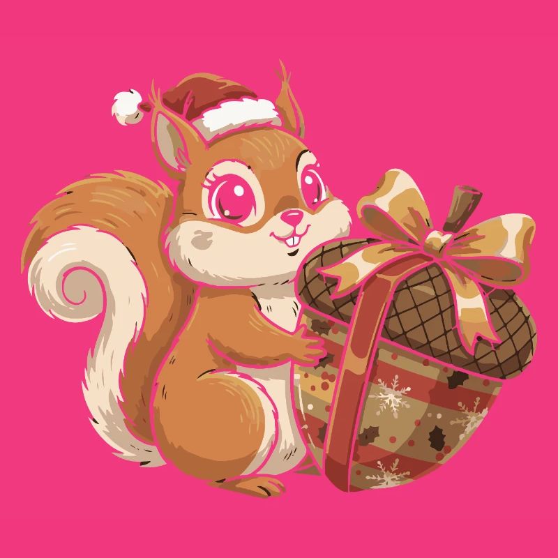 Winterfreude Eichhörnchen Geschenk