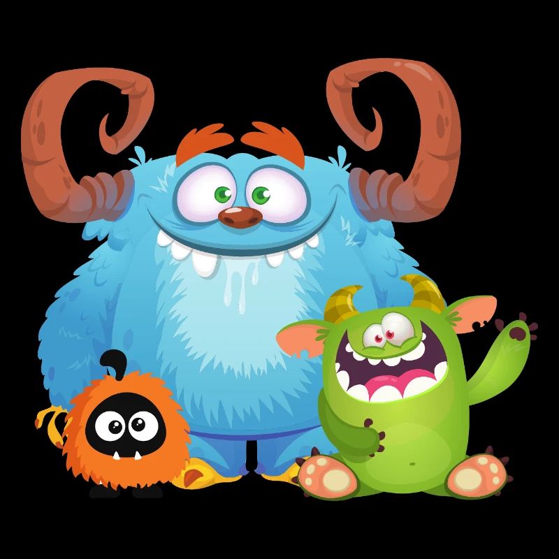 Monster Puschel mit Freunden