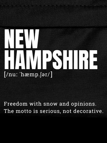 New Hampshire Snow Text