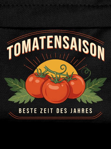 Tomatensaison Logo Beste Zeit