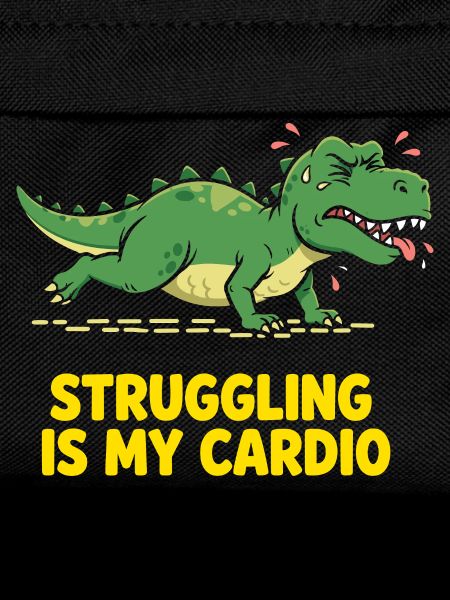 Dinosaurier hasst Cardio Training