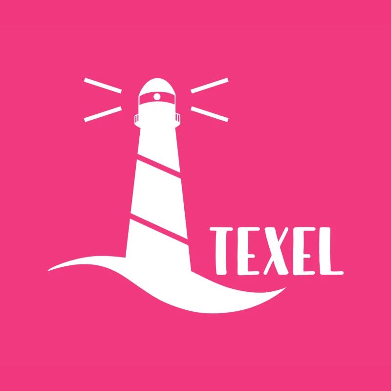 Leuchtturm Texel (weiß)