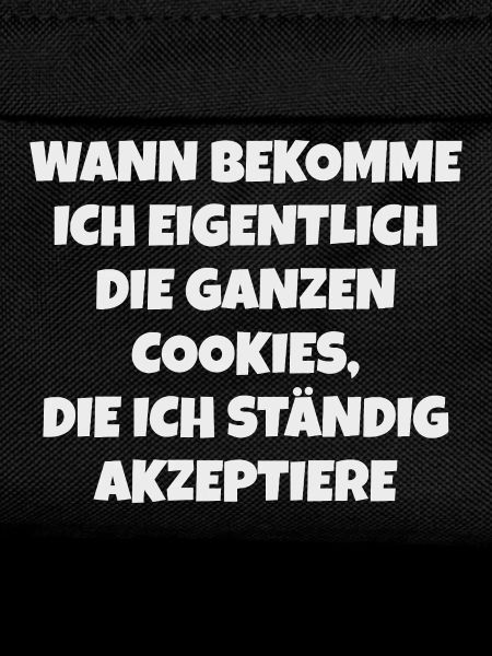 Accept Cookie – Funny Saying
