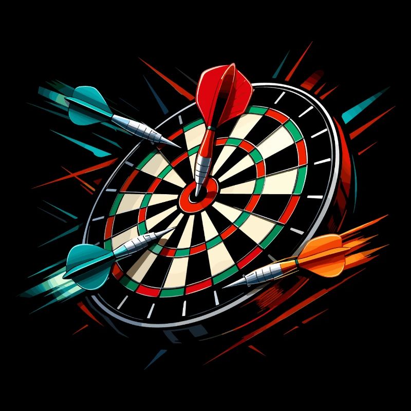 Darts Funny Gift