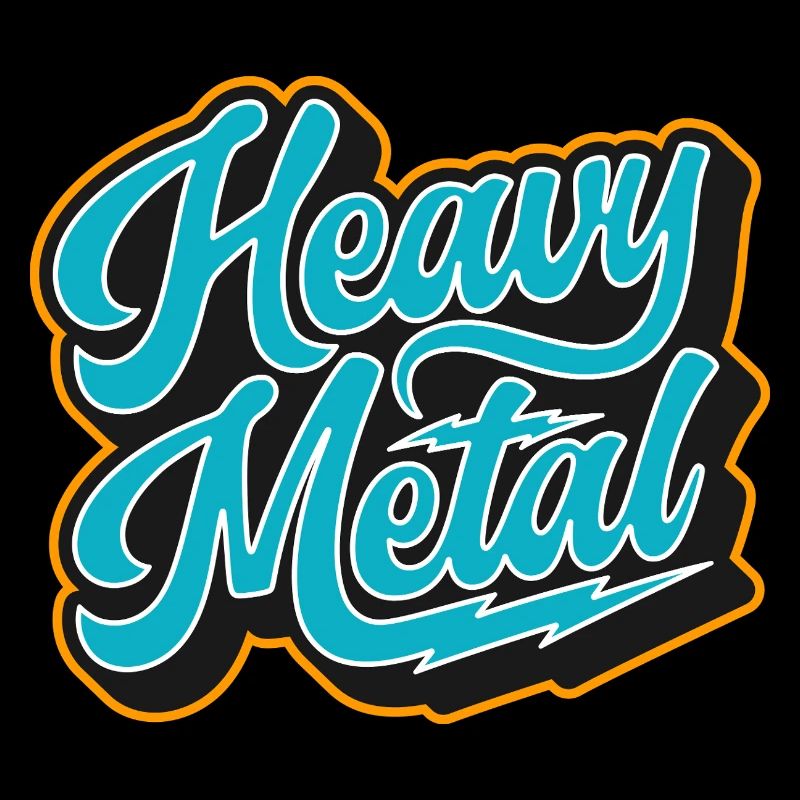 Heavy Metal Rétro Script