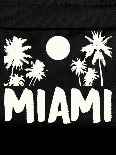 Miami Night Palm Trees