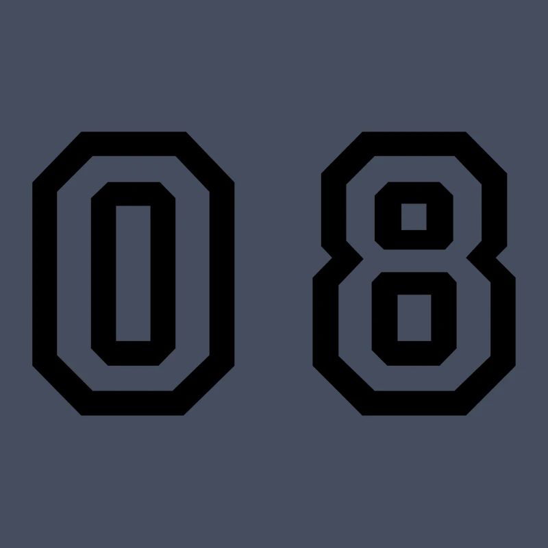 nombre - 08 - zéro huit