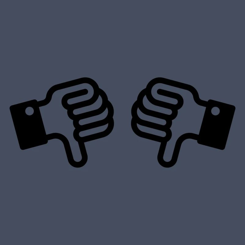 Thumbs down / pouces vers le bas (2)