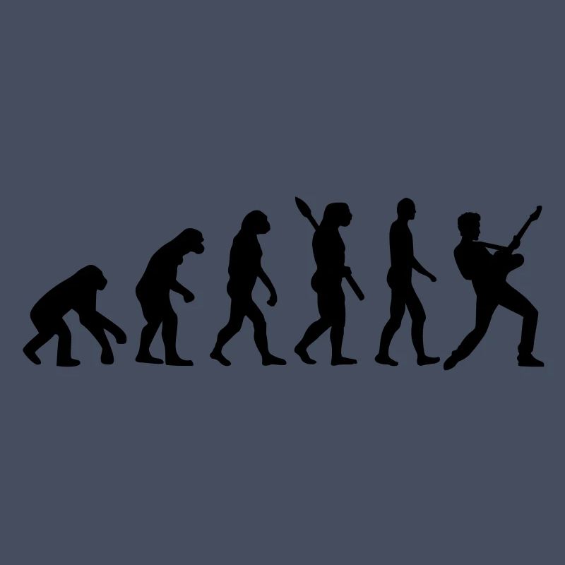 Evolution Rock musician