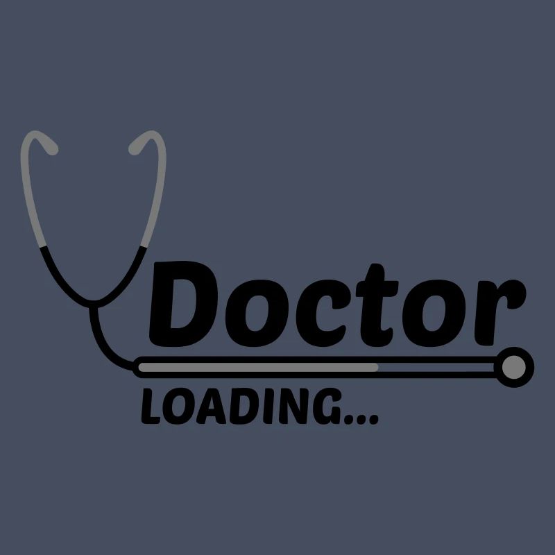 doctor training loading loading bar stethoscope ab
