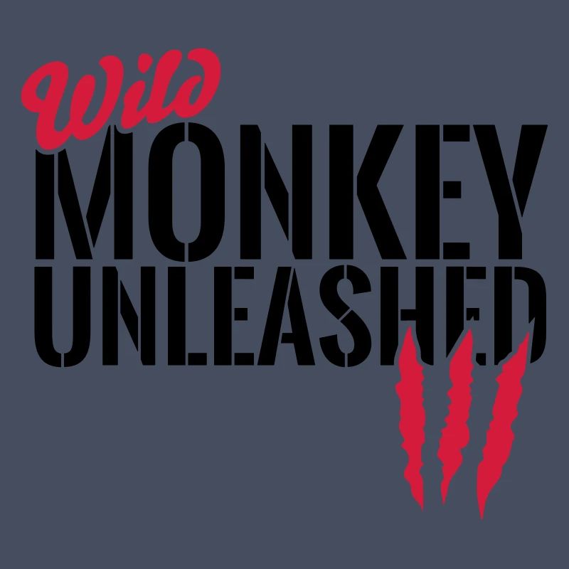 Wild monkey unleashed