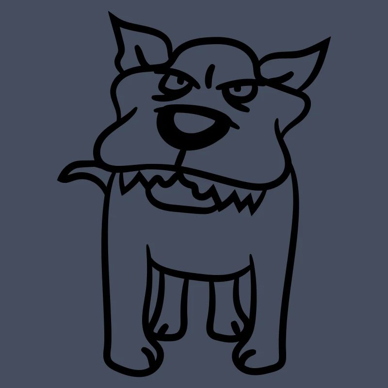 Dog, Monster, Evil, , Wolf, Sharp Teeth