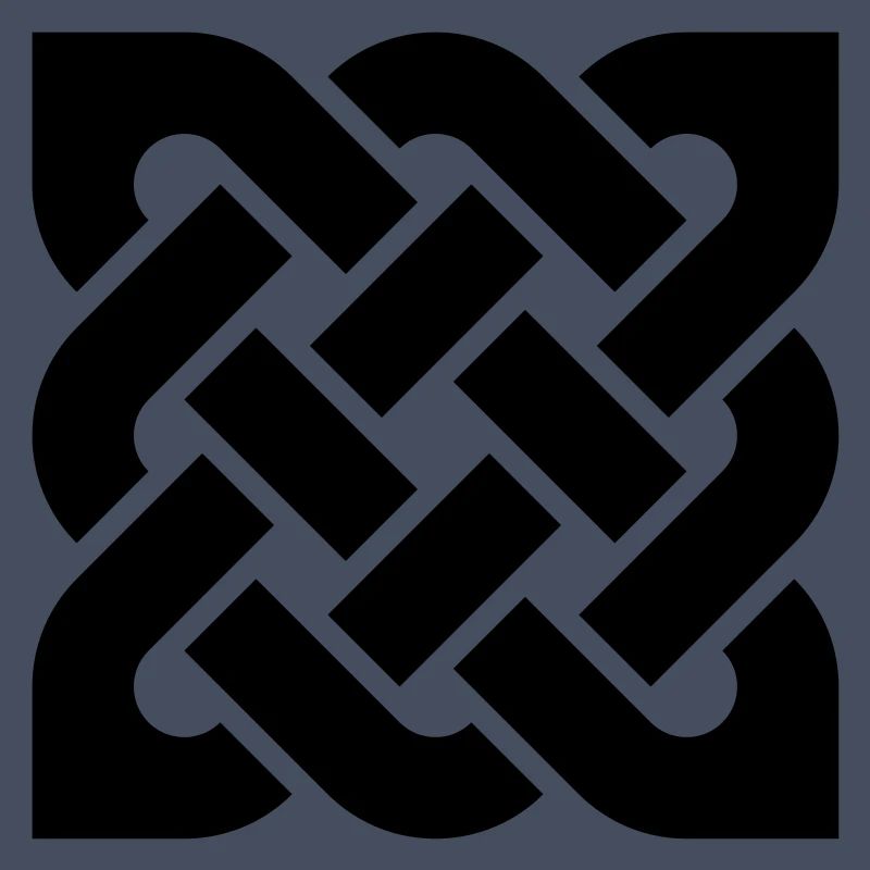 Celtic Square Knot - solid
