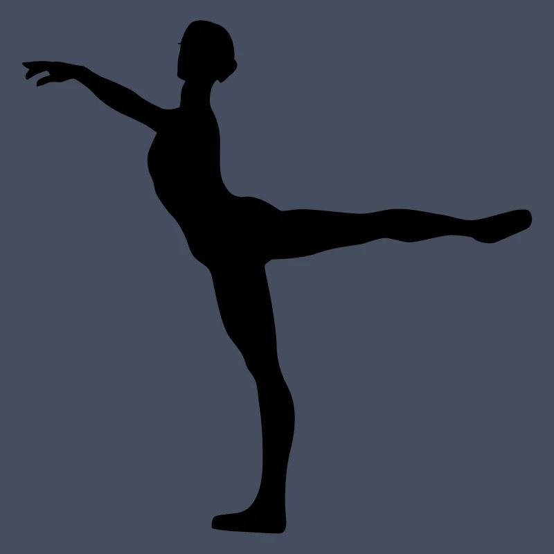 Vector Ballet dancer Silhouette