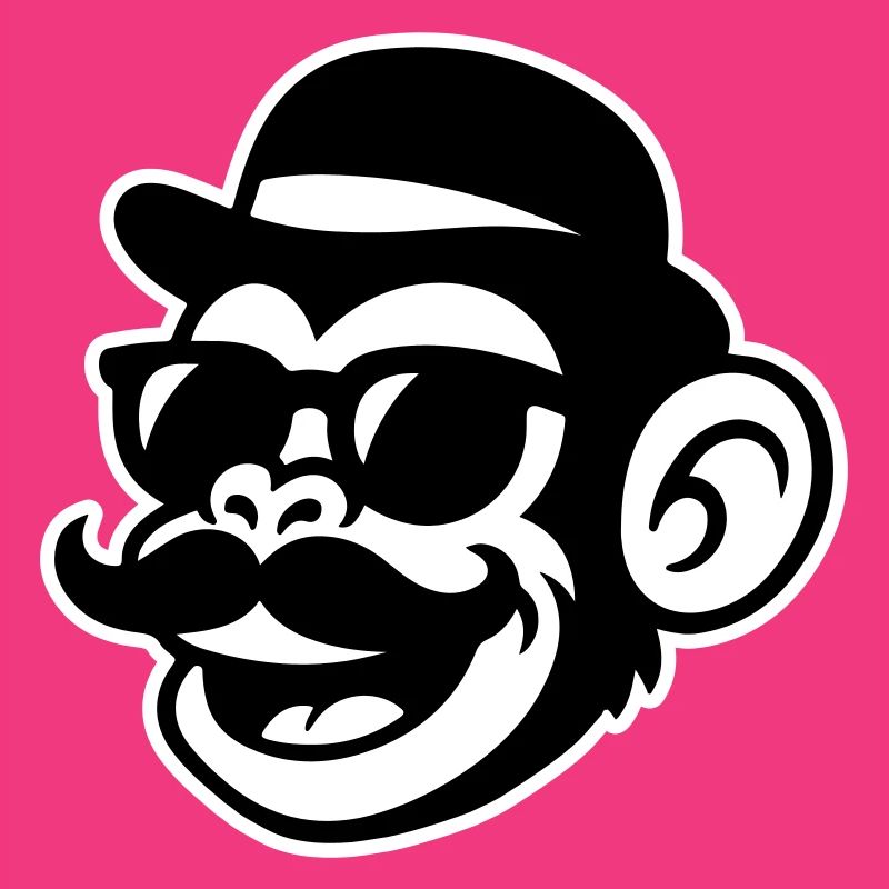 Monkey Sir Mustache