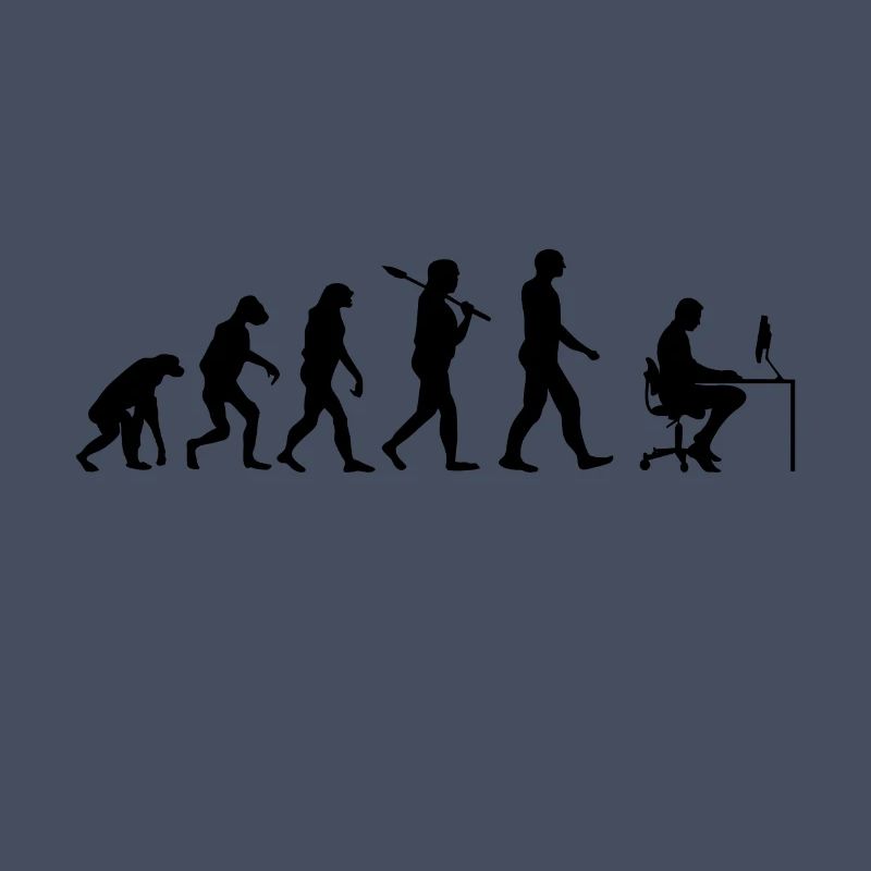 Programmierer T-Shirt · Evolution · Informatik
