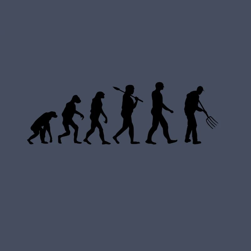 Farmer pitchfork evolution
