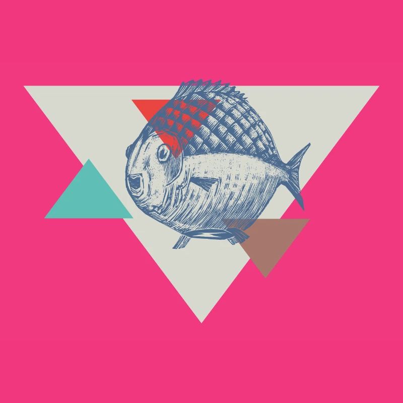 Conception de triangle de poisson