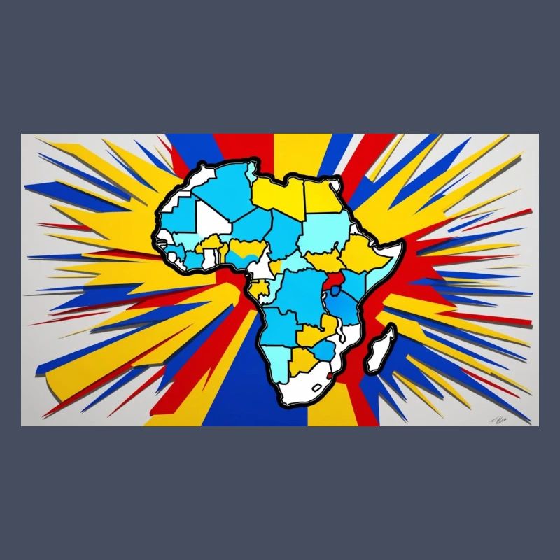 Farbe Afrikas