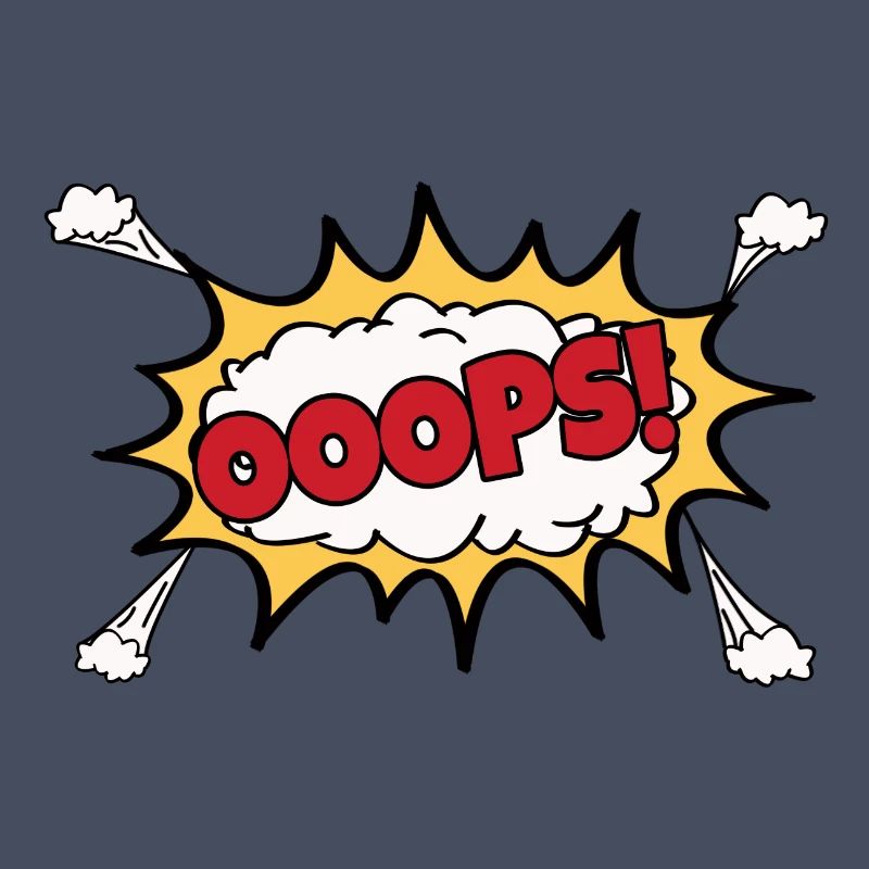 OOOPS Comic Graffiti