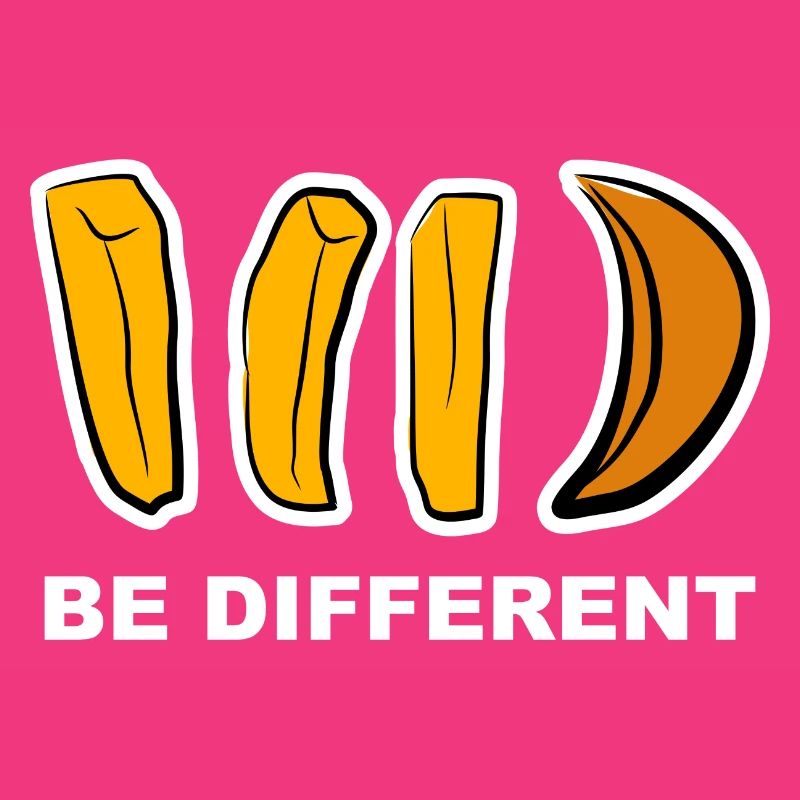 Anders, Different, Aussenseiter, Pommes, Geschenk,