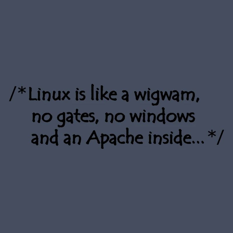 Linux est comme un tipi