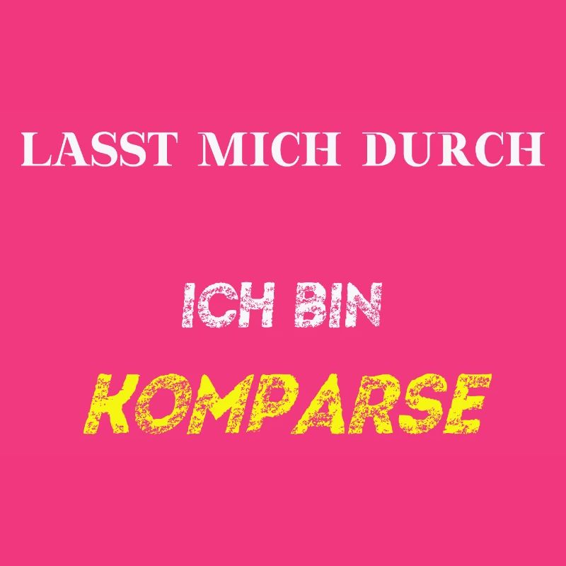 Lasst mich durch, ich bin Komparse! Geschenkidee