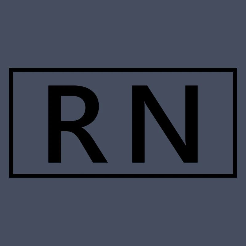 RN oder Registered Nurse Proud Graduated Nursing