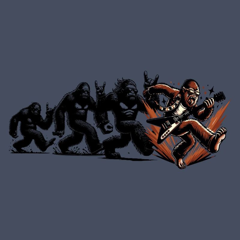 Bigfoot guitariste Evolution Walk
