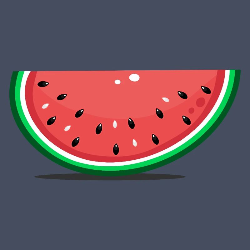 Tranche de design de pastèque